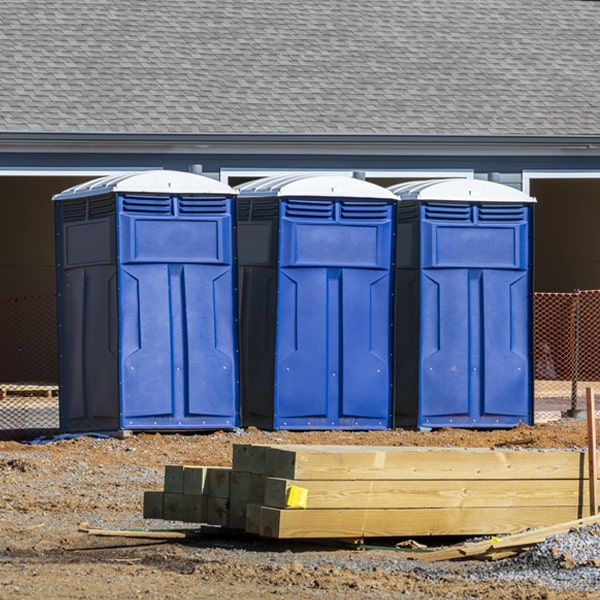 how often are the porta potties cleaned and serviced during a rental period in Painter Virginia